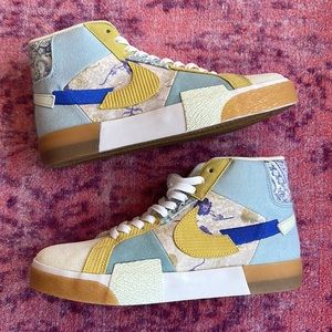 Nike SB Zoom Blazer Mid Premium Paisley Pack- Boarder Blue